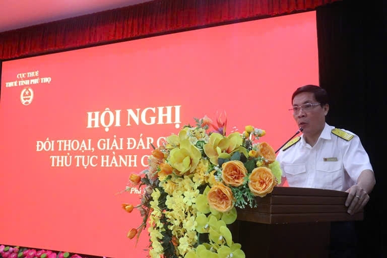 Thuế tỉnh Phú Thọ đối thoại với doanh nghiệp thuộc khu công nghiệp Thụy Vân