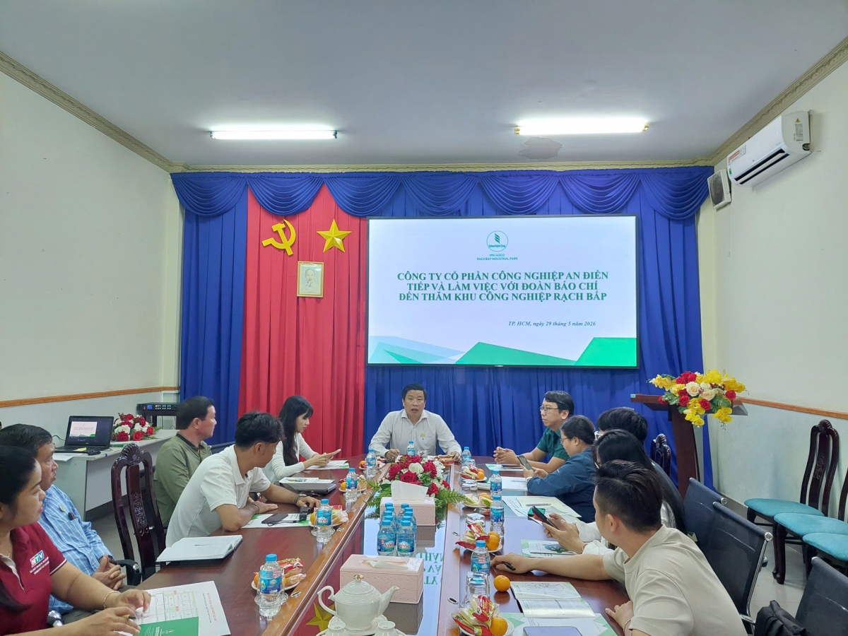 Khu Công nghiệp Rạch Bắp hướng tới chiến lược phát triển xanh, hiện đại và đồng bộ Khu Công nghiệp Rạch Bắp hướng tới chiến lược phát triển xanh, hiện đại và đồng bộ