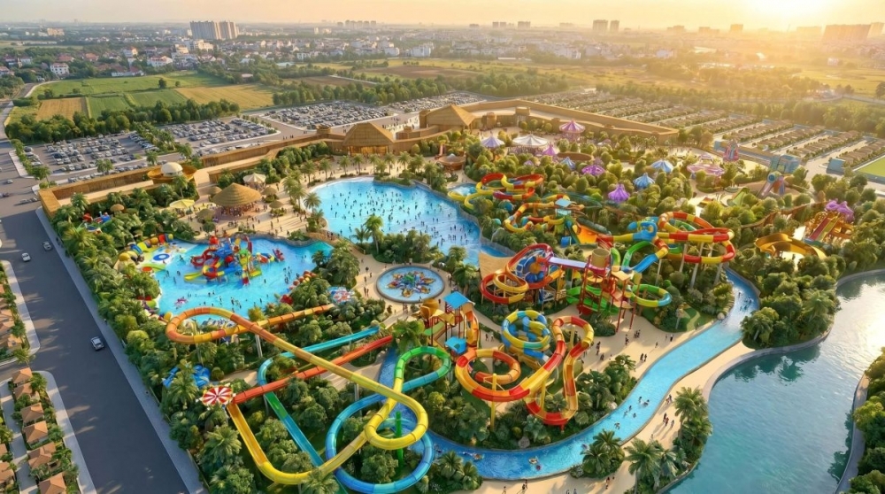 Không còn cảnh “mỗi người một nơi” khi đi công viên nước