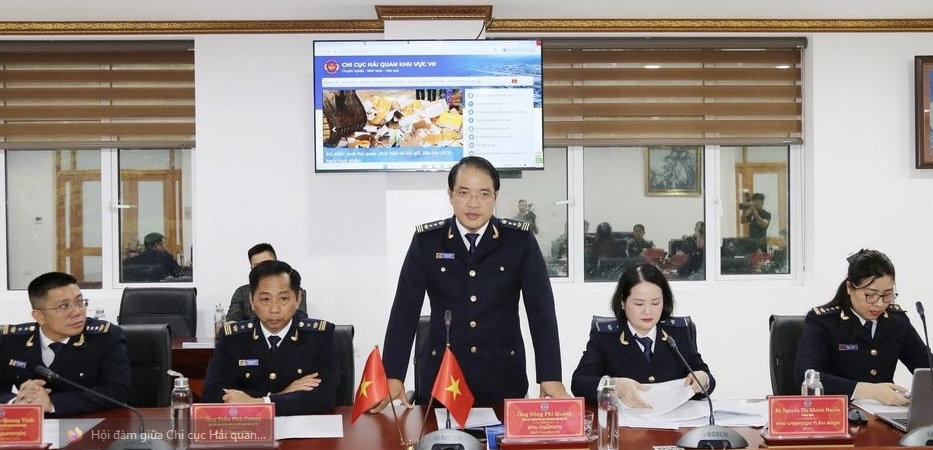 Hải quan khu vực VII (Việt Nam) và Hải quan Phong Sa Ly (Lào): Tăng cường kết nối, thúc đẩy thương mại biên giới