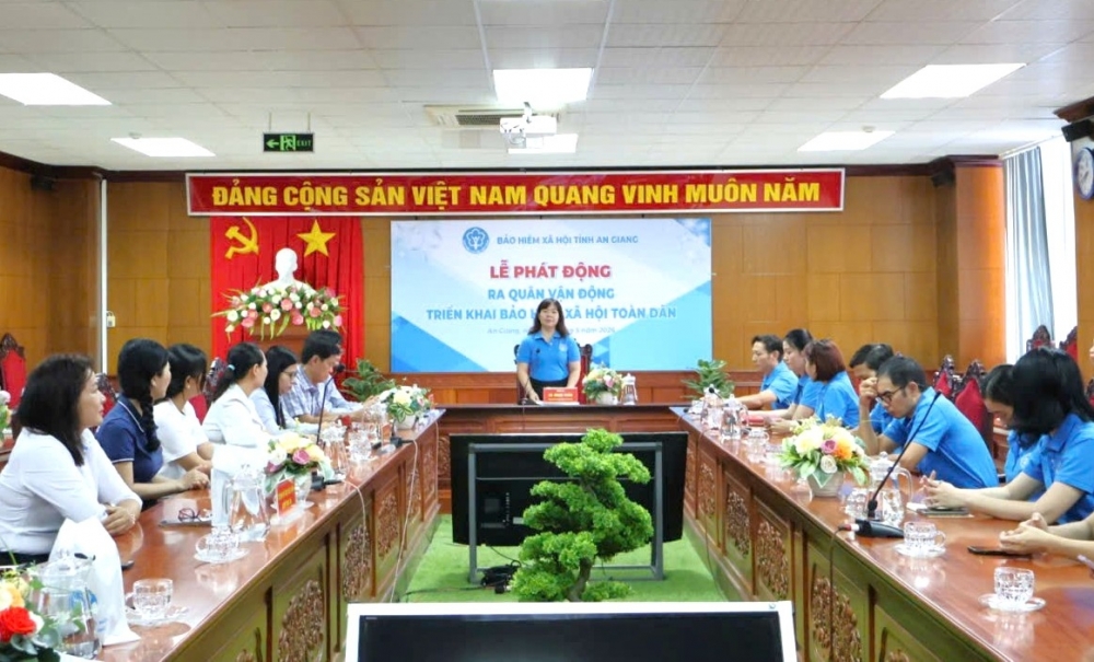 An Giang: Nỗ lực, hiệu quả trong Tháng cao điểm bảo hiểm xã hội toàn dân