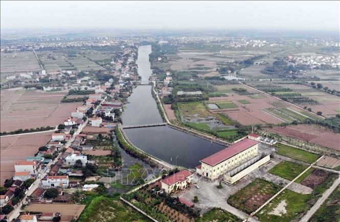 Một góc huyện Khoái Châu, Hưng Yên. Ảnh: TTXVN Một góc huyện Khoái Châu, Hưng Yên. Ảnh: TTXVN