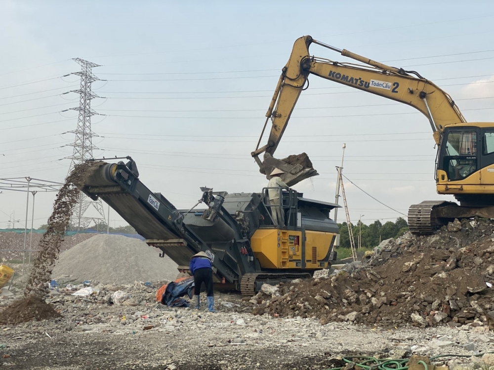 TP. Hồ Chí Minh hướng tới tái chế chất thải xây dựng theo mô hình kinh tế tuần hoàn