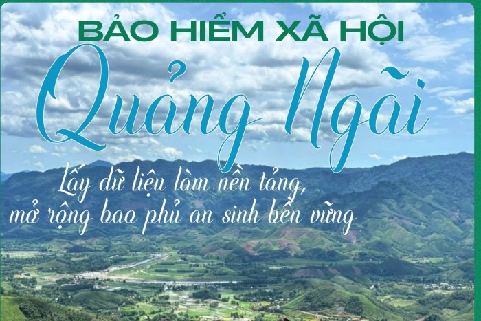 EMAGAZINE: Bảo hiểm xã hội Quảng Ngãi lấy dữ liệu làm nền tảng, mở rộng bao phủ an sinh bền vững