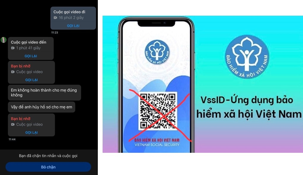 Giả danh nhân viên bảo hiểm xã hội, dẫn dụ người dân chuyển tiền qua mã QR để chiếm đoạt tài sản