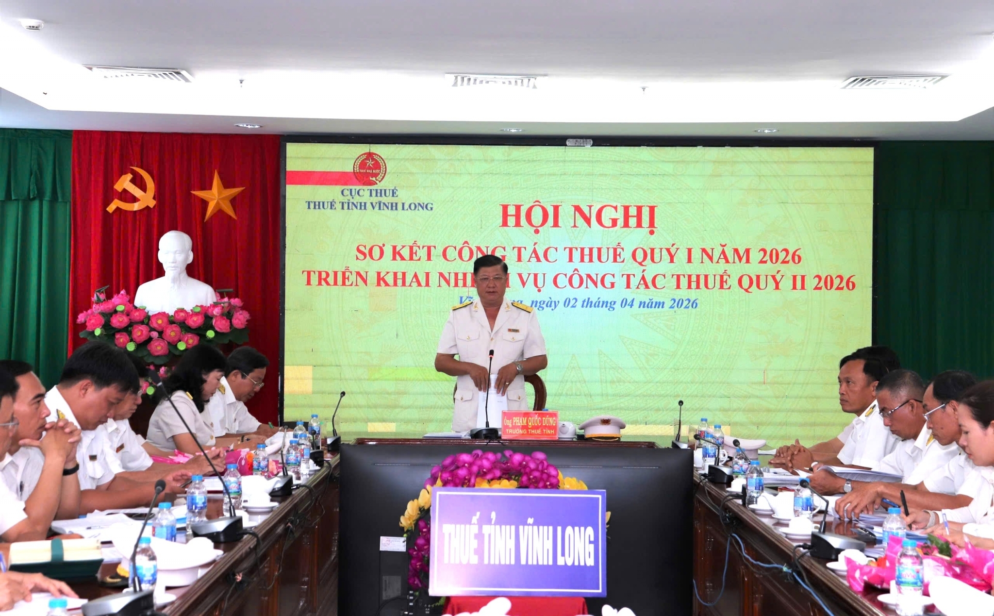 Thuế tỉnh Vĩnh Long: Phấn đấu số thu 6 tháng đạt trên 60% dự toán