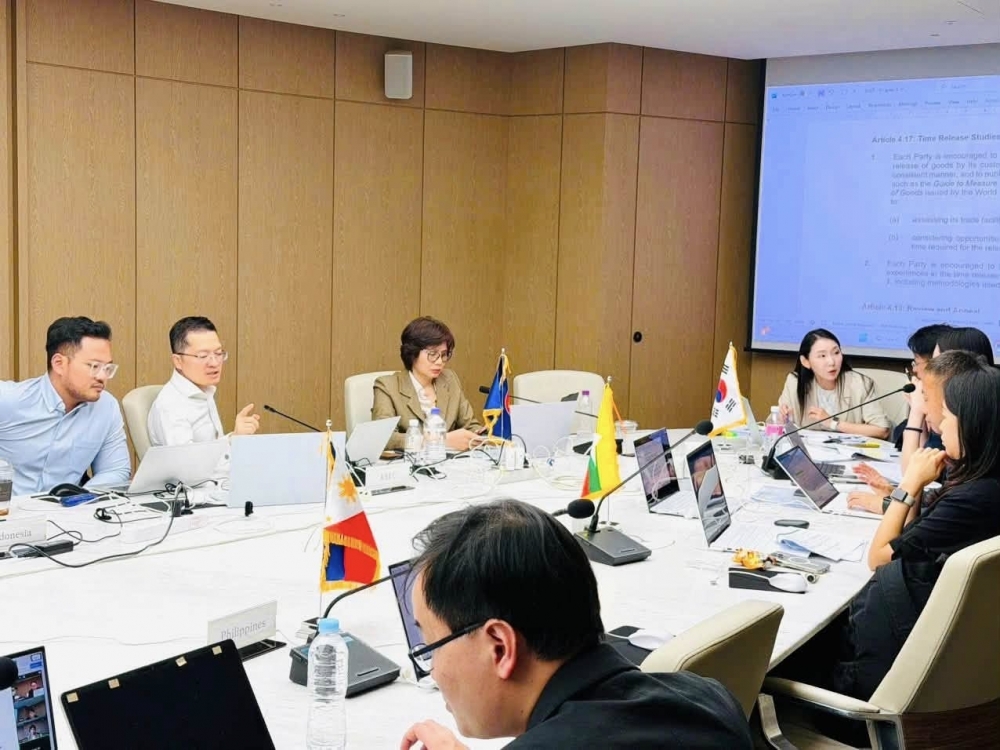 Đại diện Hải quan Việt Nam tại Nhóm đàm phán về Hải quan và Tạo thuận lợi thương mại trong khuôn khổ Phiên đàm phán thứ nhất nâng cấp Hiệp định AKFTA.