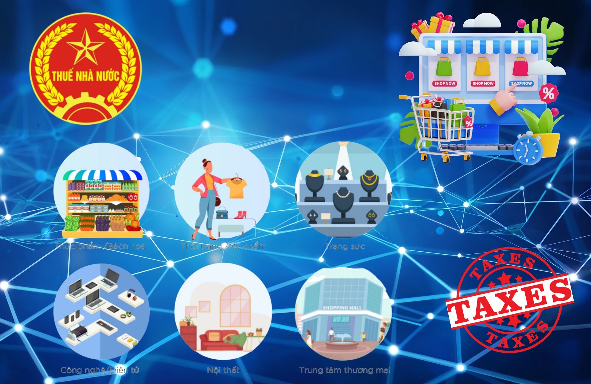Nhận diện thủ đoạn trục lợi hoàn thuế qua sàn thương mại điện tử