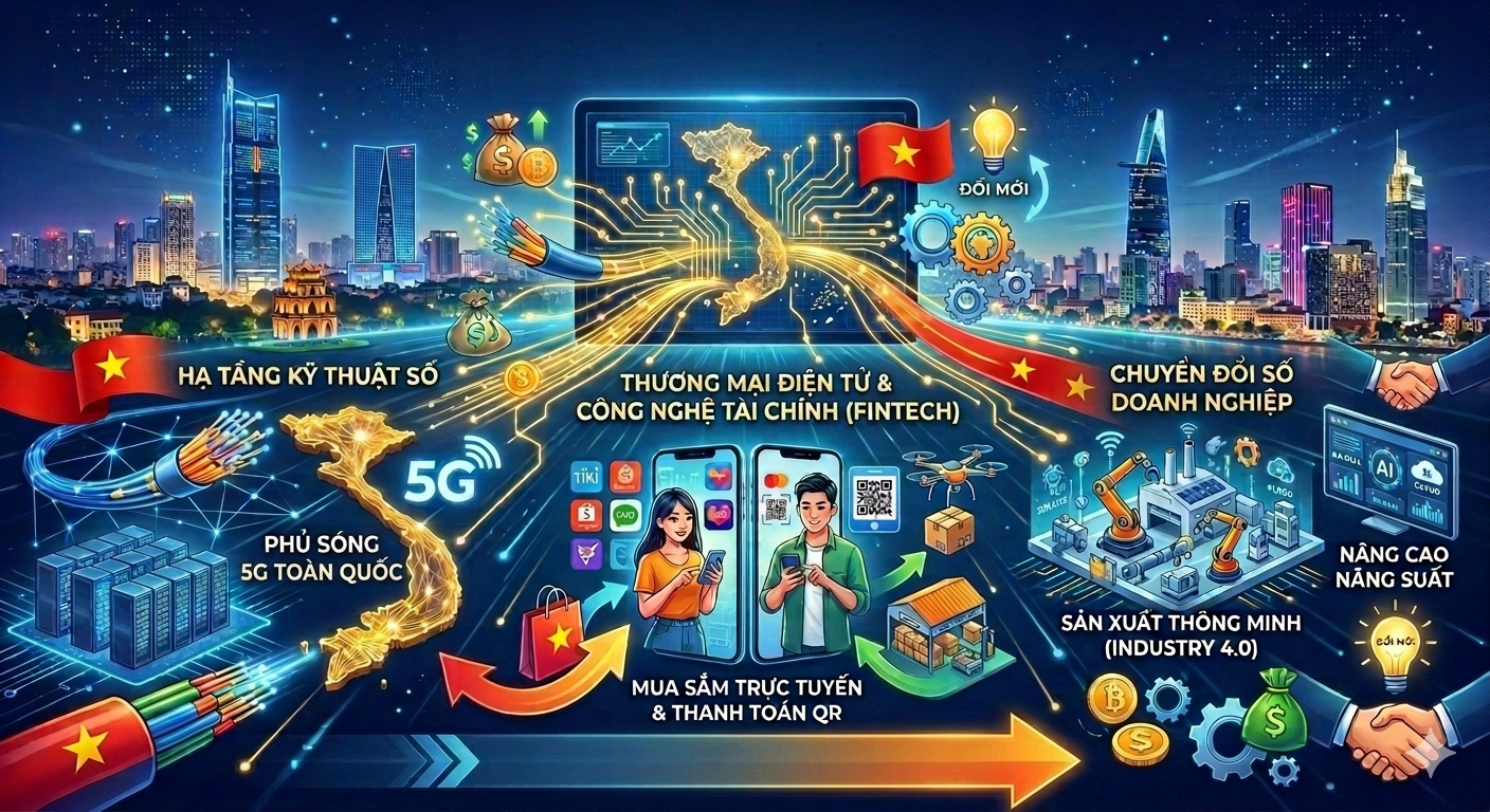Kinh tế số đón loạt chính sách thúc đẩy mới
