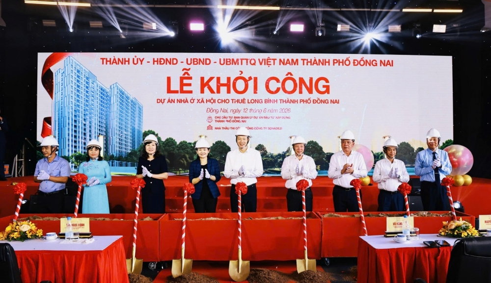 Đồng Nai khởi công dự án nhà ở xã hội cho thuê đầu tiên của cả nước Đồng Nai khởi công dự án nhà ở xã hội cho thuê đầu tiên của cả nước