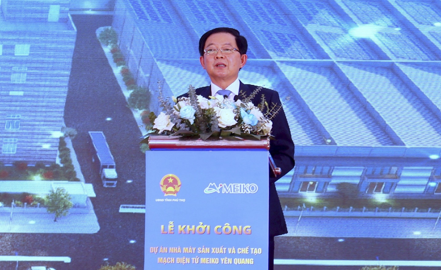 Phú Thọ: Khởi công Nhà máy sản xuất, chế tạo vi mạch điện tử Meiko Yên Quang Phú Thọ: Khởi công Nhà máy sản xuất, chế tạo vi mạch điện tử Meiko Yên Quang