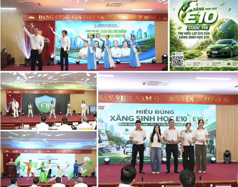Lan tỏa lợi ích của xăng sinh học E10, thúc đẩy tiêu dùng xanh