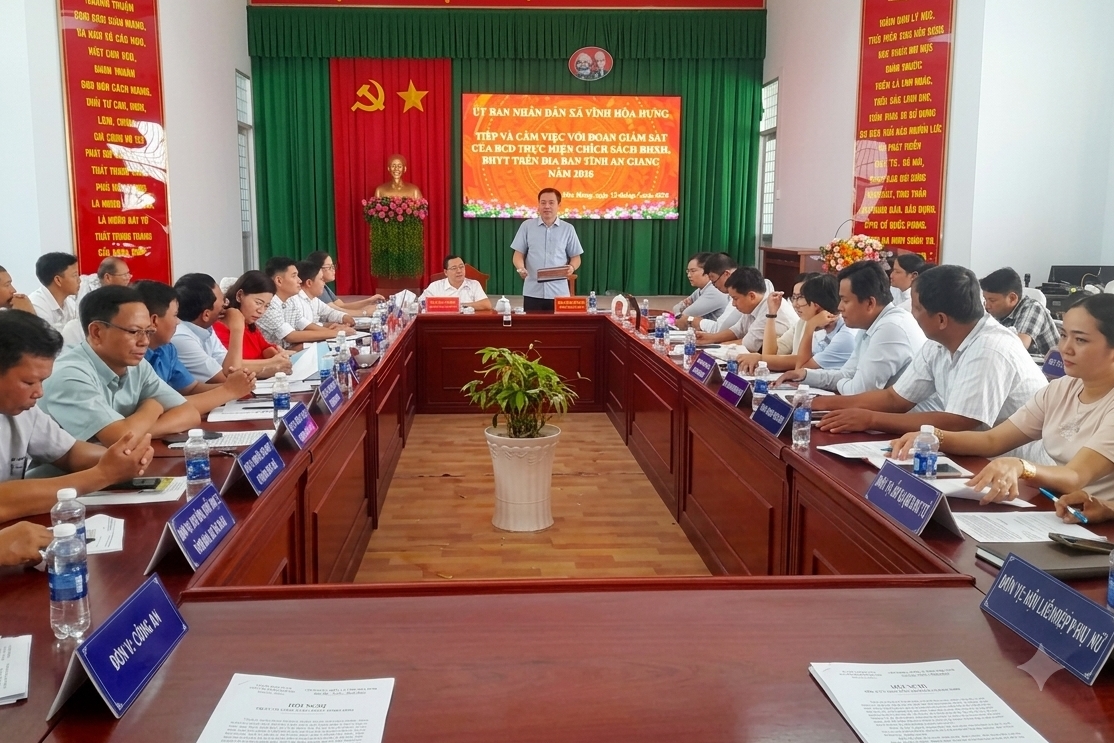 An Giang: Phát huy tốt vai trò Ban Chỉ đạo thực hiện bảo hiểm xã hội, bảo hiểm y tế