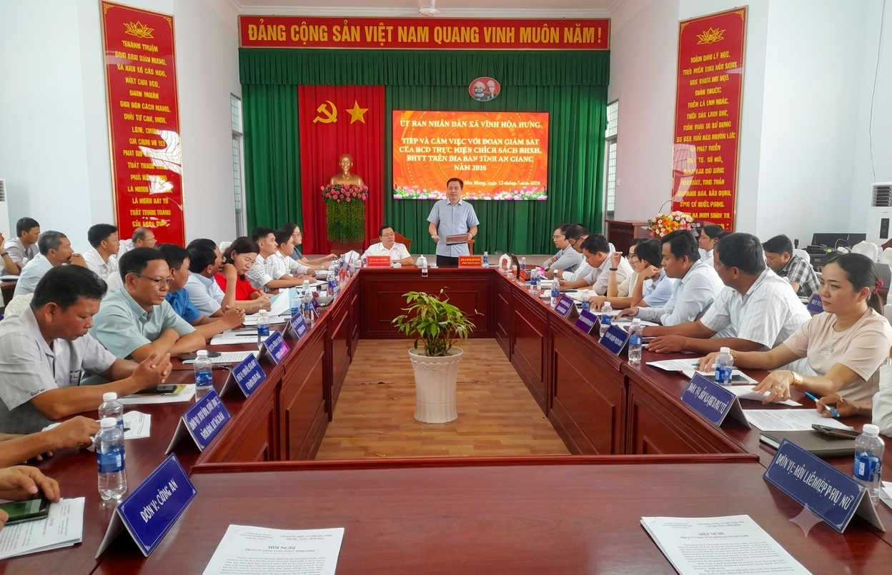 An Giang: Phát huy tốt vai trò Ban Chỉ đạo thực hiện bảo hiểm xã hội, bảo hiểm y tế