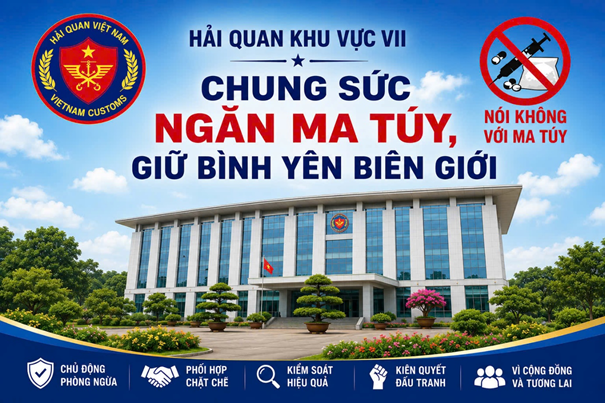 Hải quan khu vực VII đẩy mạnh đấu tranh với tội phạm ma túy