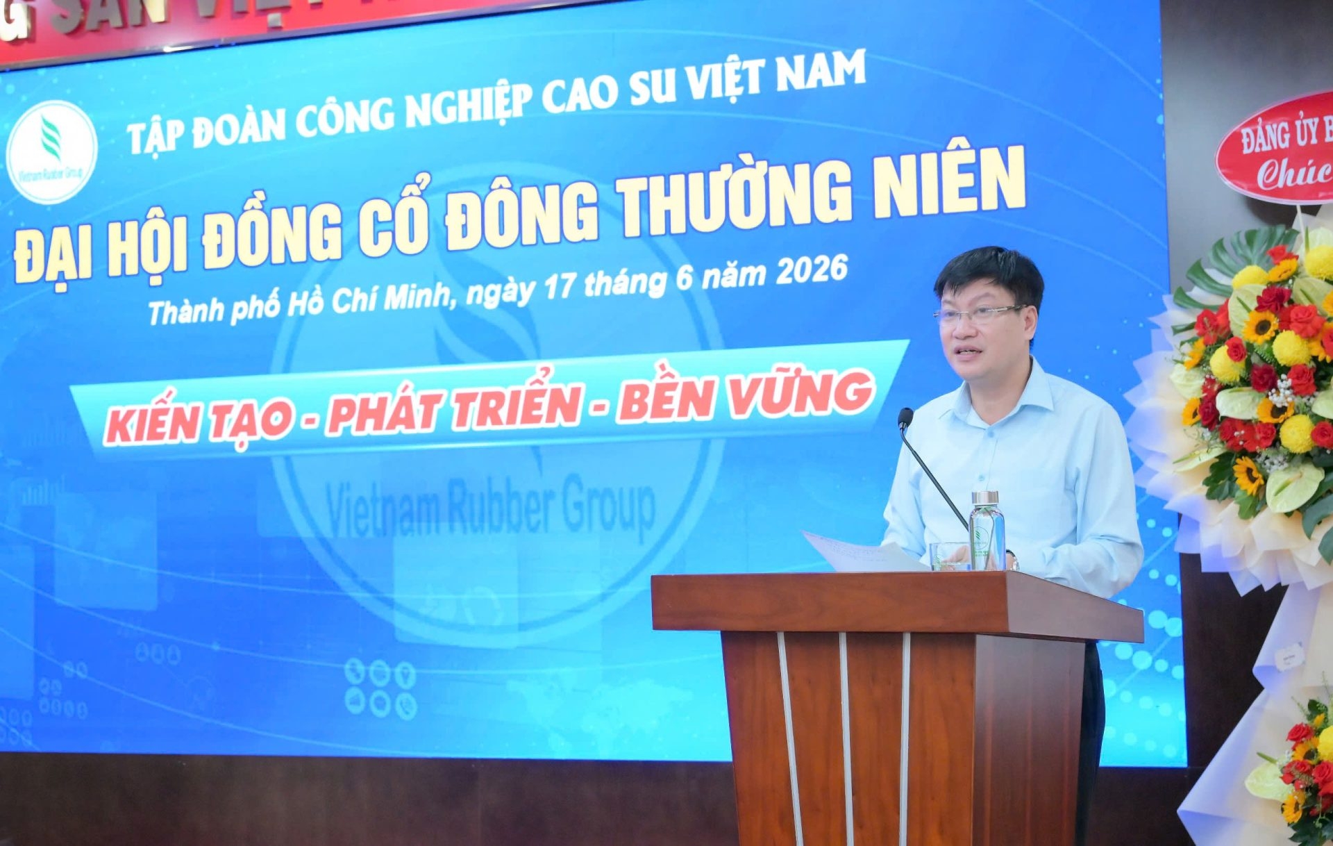 Đại hội cổ đông 2026 xác lập định hướng chiến lược giai đoạn phát triển mới của Tập đoàn Công nghiệp Cao su Việt Nam
