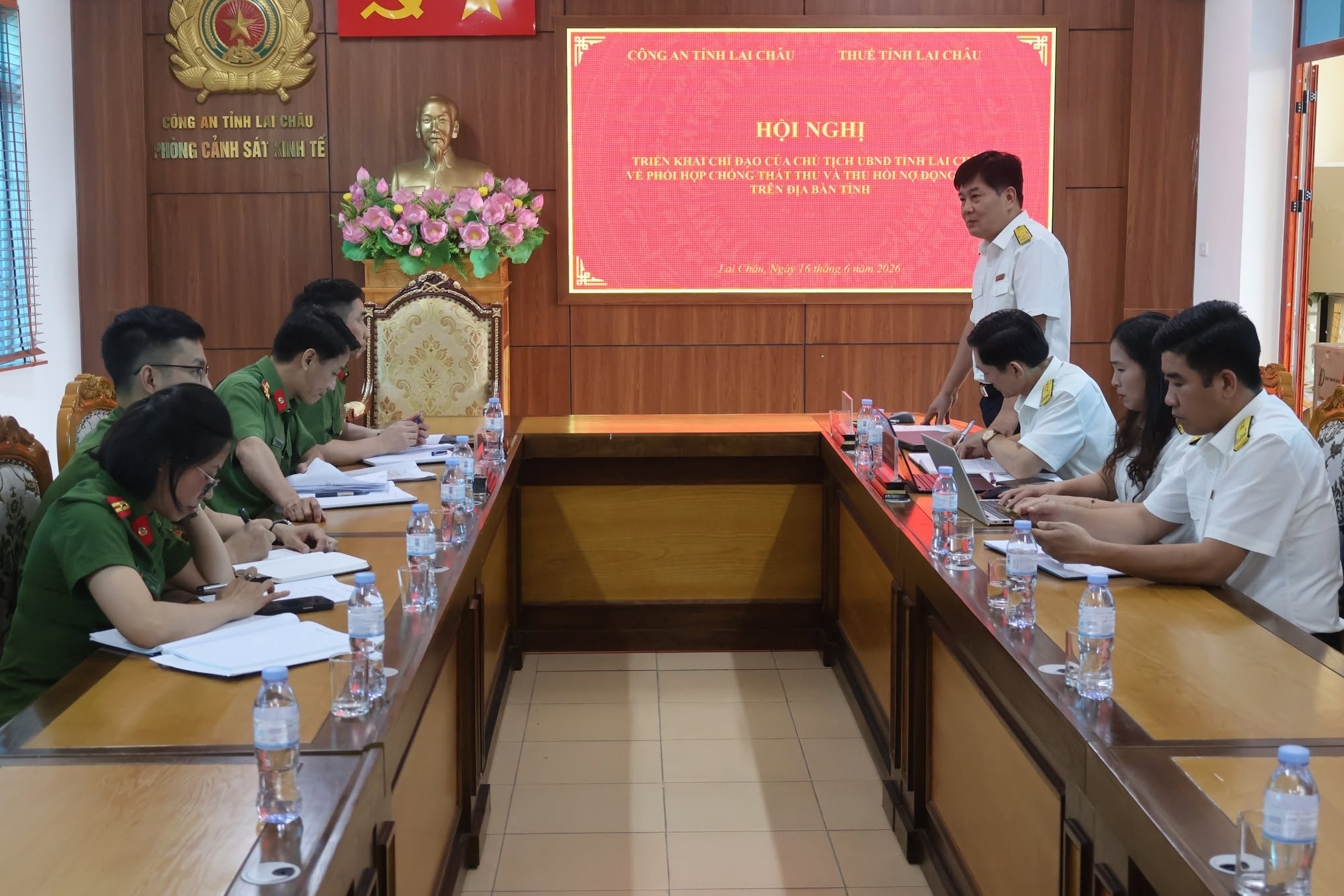 Thuế tỉnh Lai Châu phối hợp liên ngành chống thất thu và xử lý nợ thuế