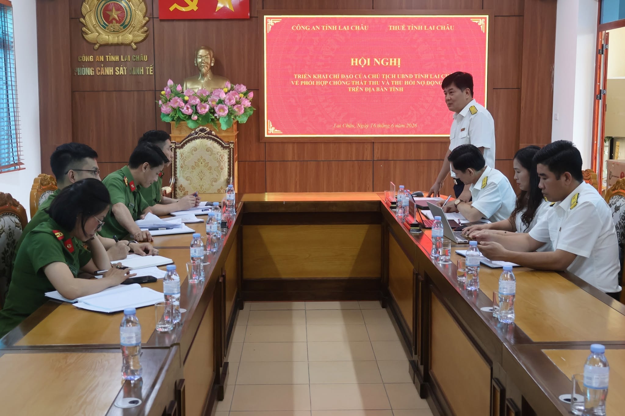 Thuế tỉnh Lai Châu phối hợp liên ngành chống thất thu và xử lý nợ thuế