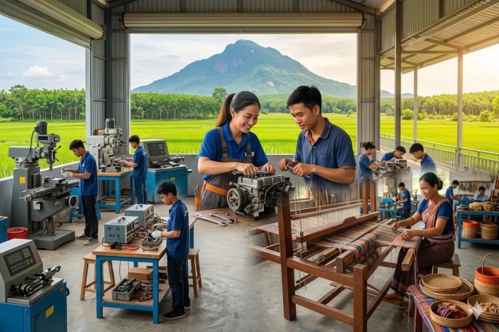 INFOGRAPHIC: Đào tạo nghề gắn việc làm – trụ cột giảm nghèo bền vững ở Tây Ninh
