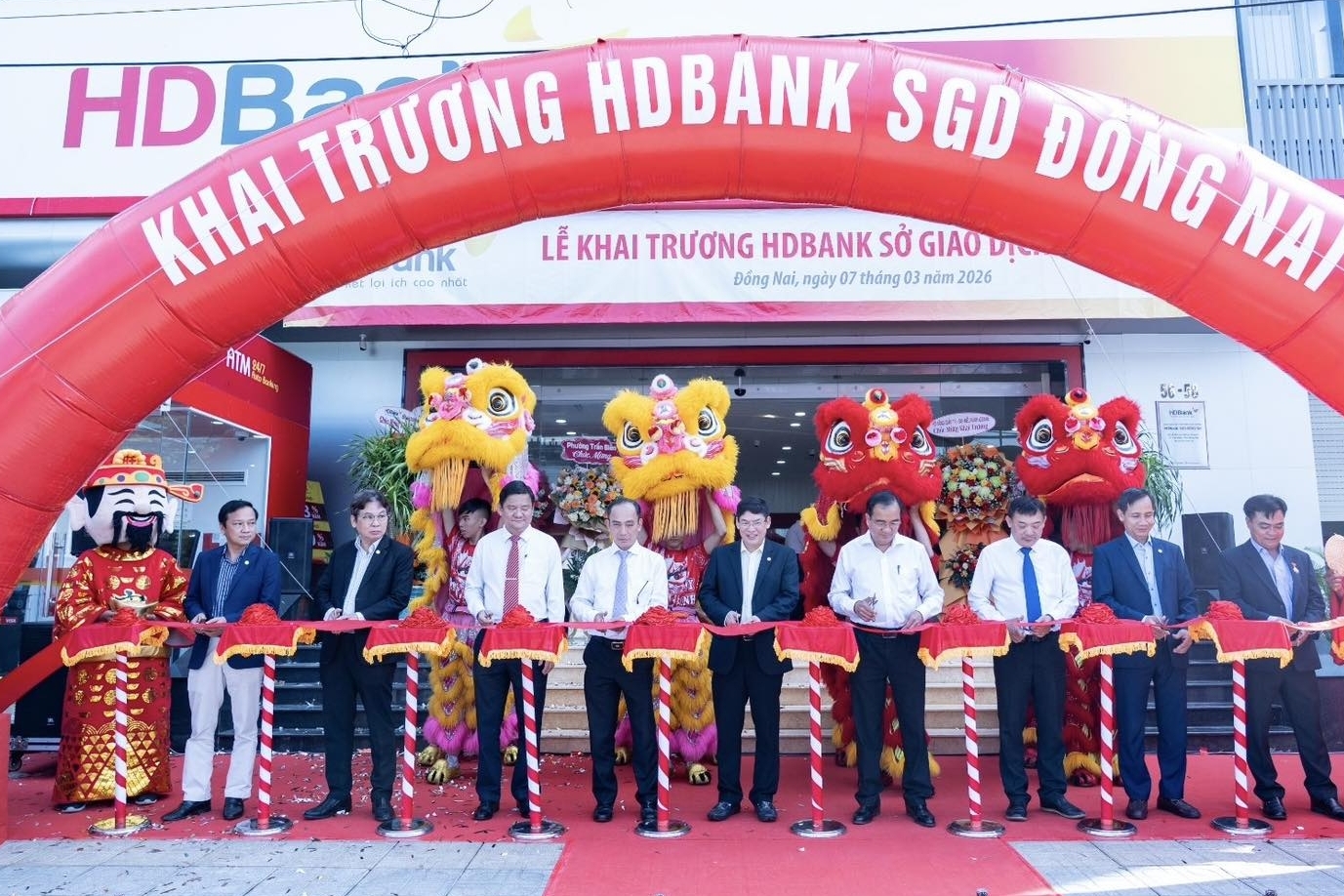 HDBank Sở Giao dịch Đồng Nai khai trương trụ sở mới, tăng cường phục vụ trung tâm công nghiệp phía Nam