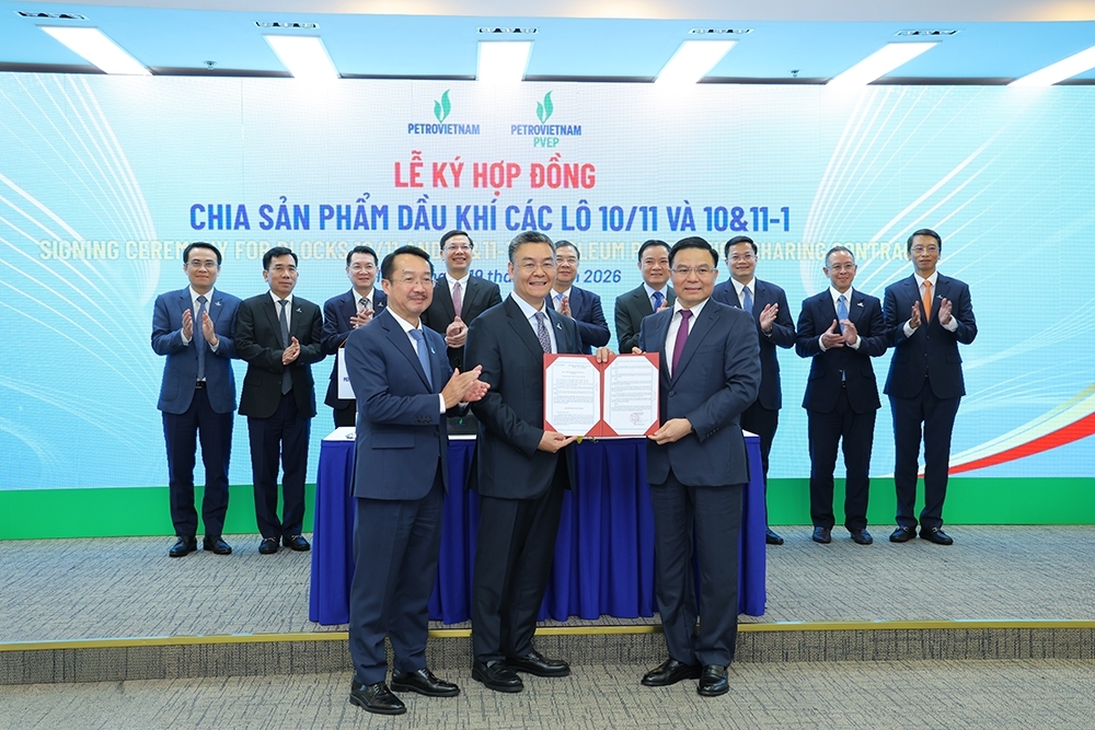 Petrovietnam ký loạt hợp đồng dầu khí, bổ sung động lực cho an ninh năng lượng
