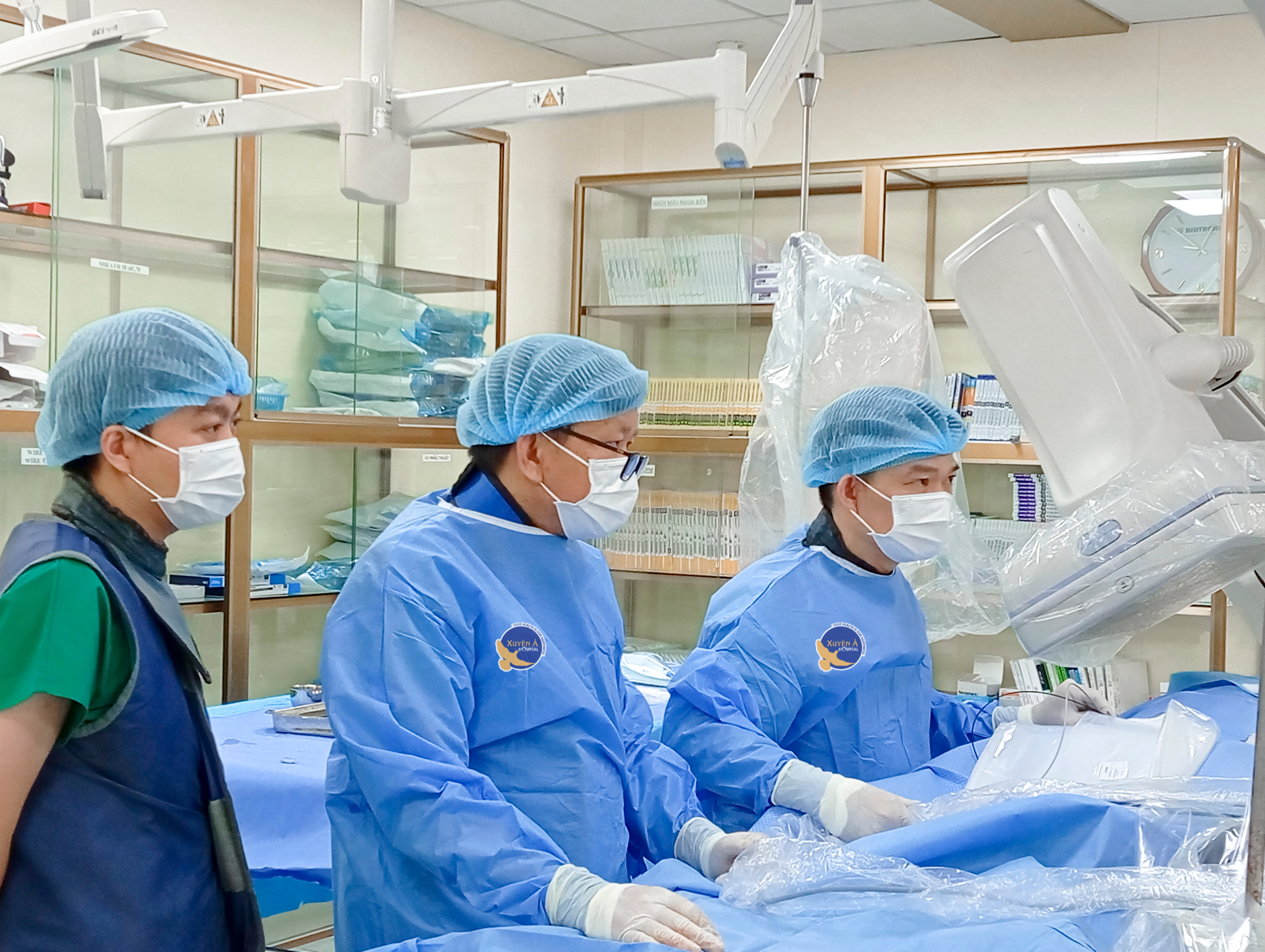 Một ca phẫu thuật tại Bệnh viện Đa khoa Xuyên Á.