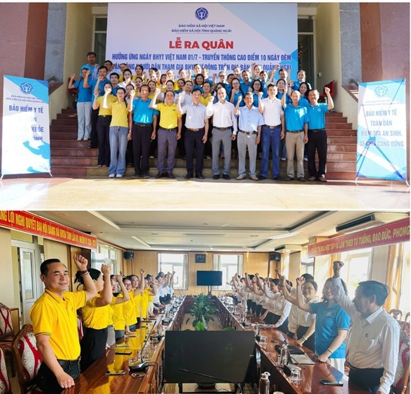 Quảng Ngãi quyết tâm phát triển 19.000 người tham gia bảo hiểm y tế trong 10 ngày đêm. Ảnh: Quỳnh Diễm