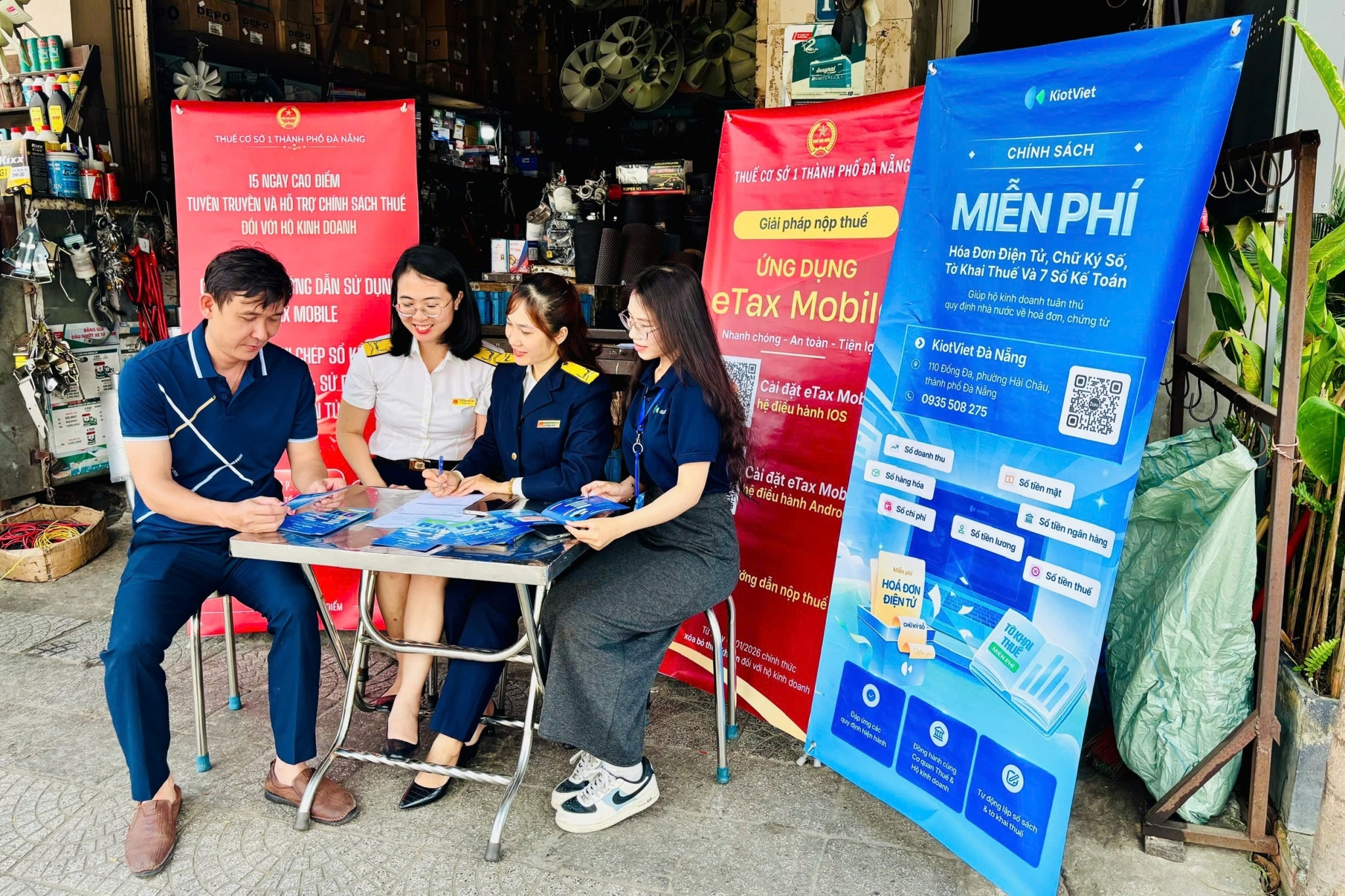 TP. Đà Nẵng tăng tốc hỗ trợ hộ kinh doanh tiếp cận dịch vụ thuế số