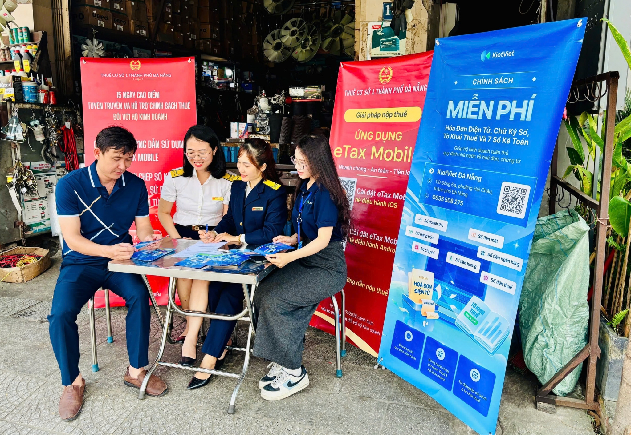 TP. Đà Nẵng tăng tốc hỗ trợ hộ kinh doanh tiếp cận dịch vụ thuế số