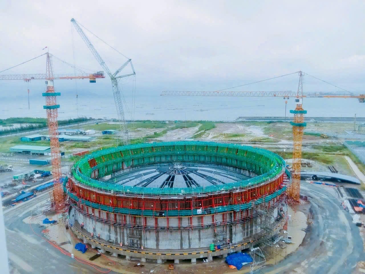 Tập đoàn VSL khẳng định năng lực dự ứng lực tại dự án bể chứa Ethane Long Sơn