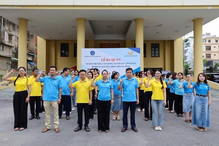 Quảng Ninh đồng loạt ra quân hưởng ứng Ngày Bảo hiểm y tế Việt Nam 1/7