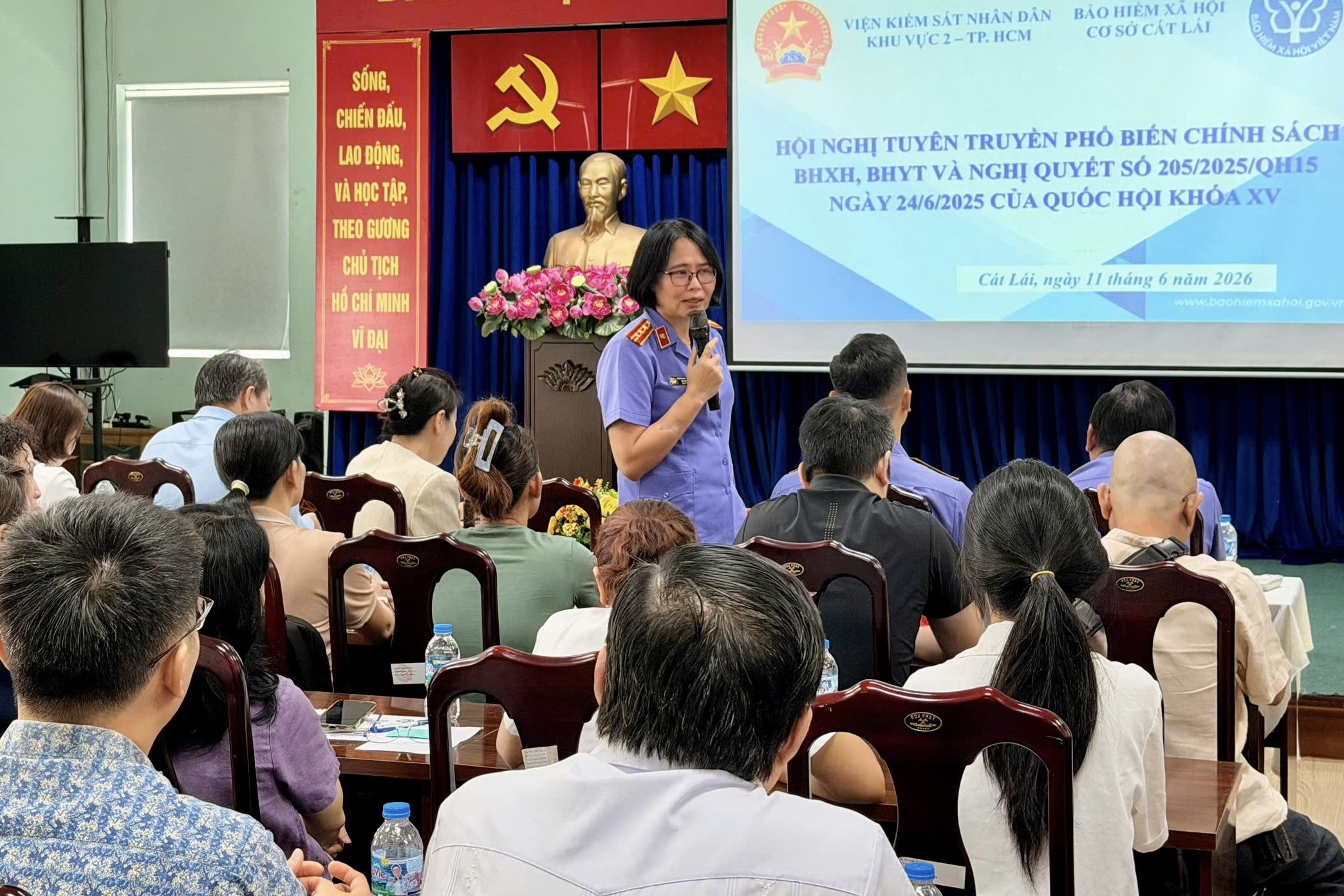 Bảo hiểm xã hội phối hợp Viện Kiểm sát xử lý doanh nghiệp nợ bảo hiểm xã hội