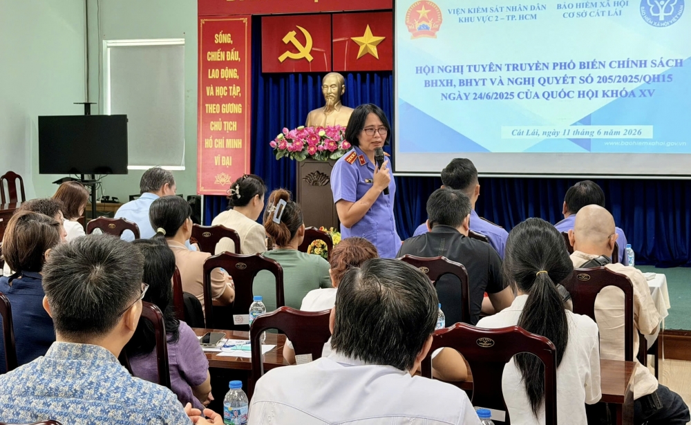 Bảo hiểm xã hội phối hợp Viện Kiểm sát xử lý doanh nghiệp nợ bảo hiểm xã hội