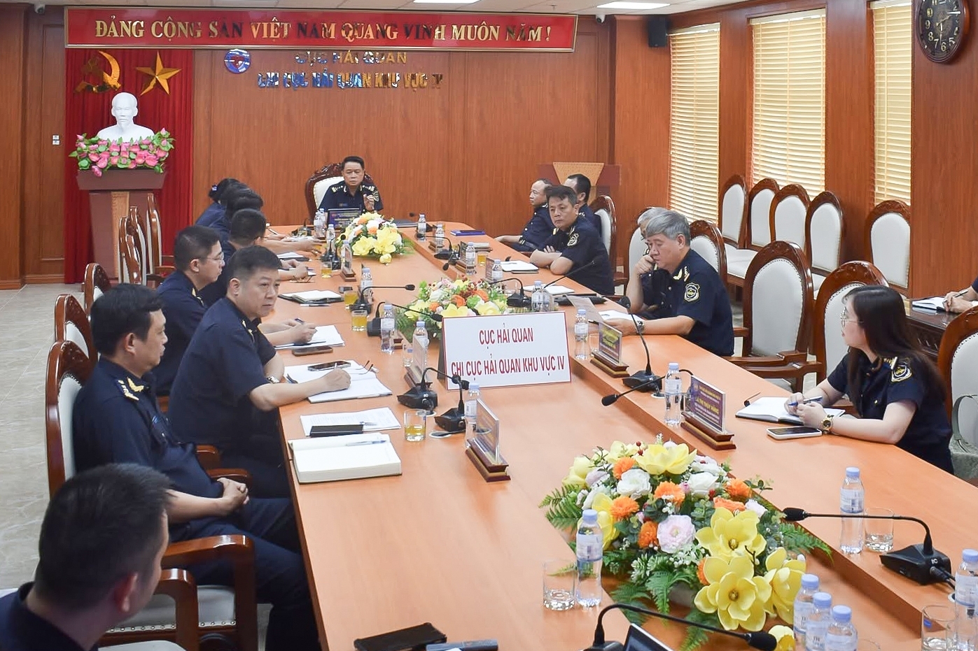 Hải quan khu vực IV ứng dụng công nghệ, chuyển đổi số trong công tác chỉ đạo, điều hành