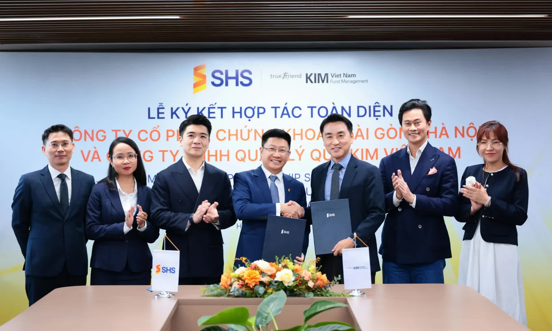 SHS và KIM Việt Nam ký MOU, mở rộng hệ sinh thái dịch vụ tài chính và quản lý tài sản