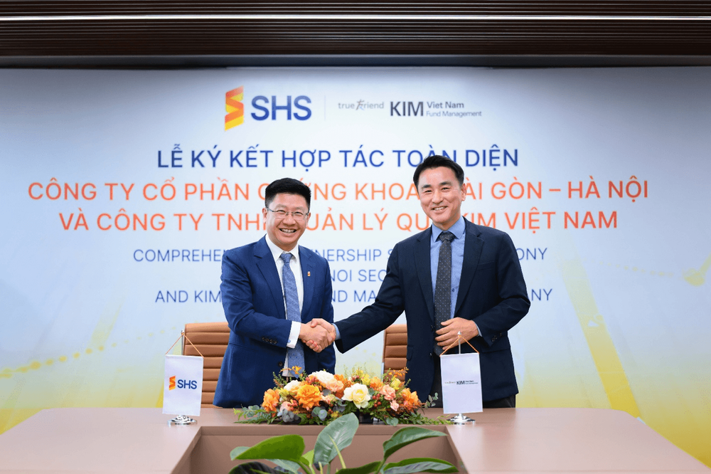 SHS và KIM Việt Nam ký MOU, mở rộng hệ sinh thái dịch vụ tài chính và quản lý tài sản