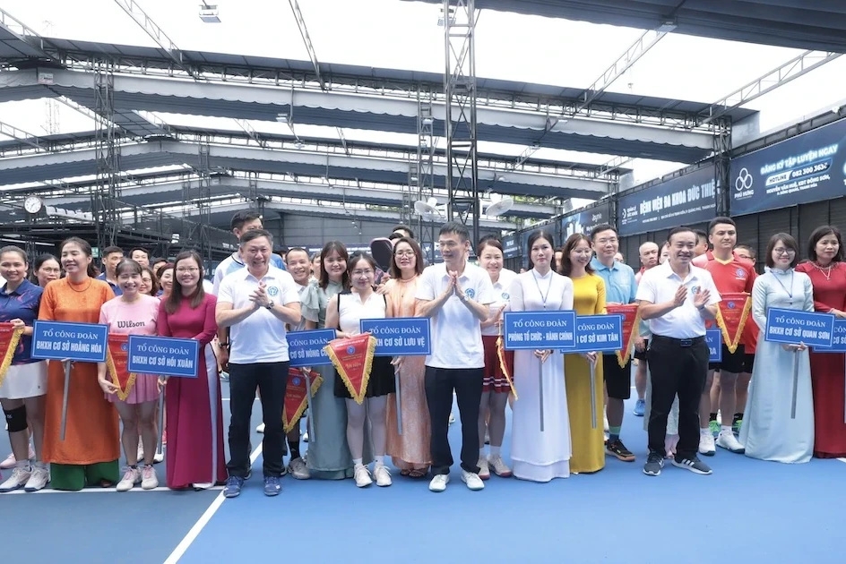 Tưng bừng hội thao hướng tới Kỷ niệm 31 năm Ngày thành lập BHXH tỉnh Thanh Hóa