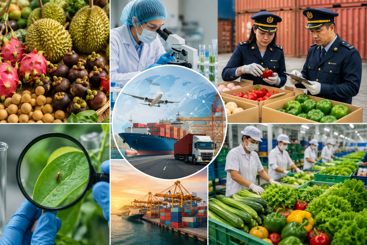 Hàng loạt thị trường siết rào cản SPS với nông sản Việt Nam