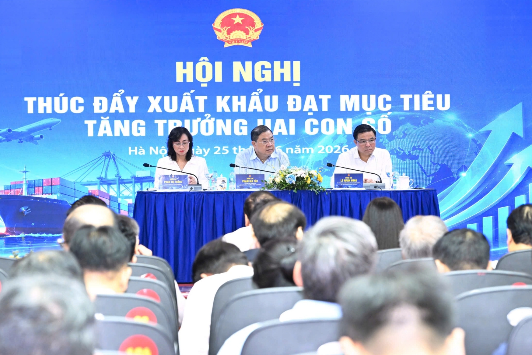 Thúc đẩy xuất khẩu vì mục tiêu tăng trưởng hai con số