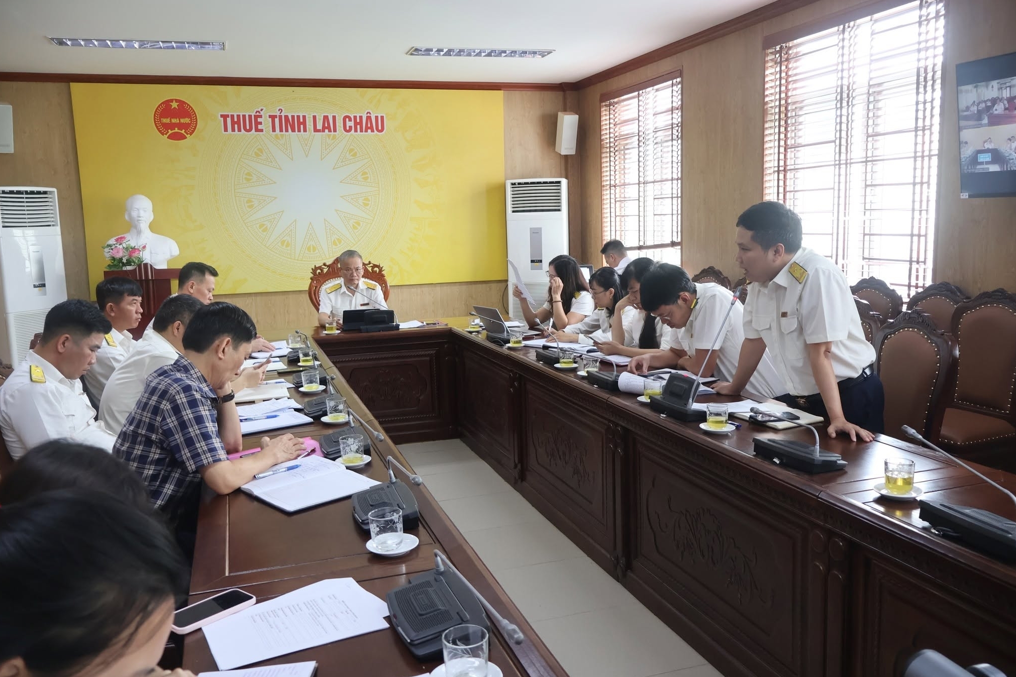 Thuế tỉnh Lai Châu: Tổ chức rà soát, phân loại dữ liệu người nộp thuế