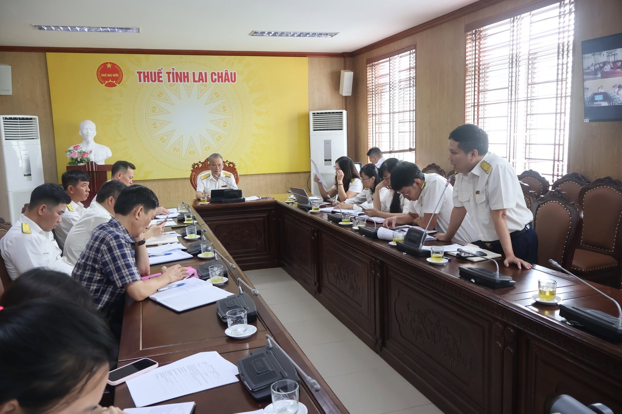 Thuế tỉnh Lai Châu: Tổ chức rà soát, phân loại dữ liệu người nộp thuế
