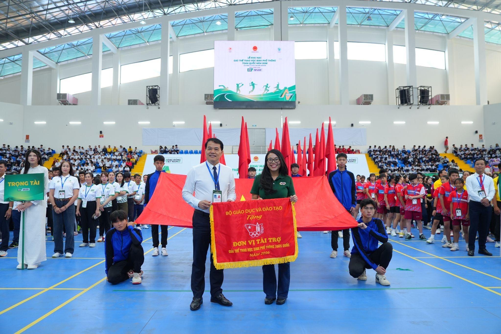 Khai mạc Giải Thể thao học sinh phổ thông toàn quốc 2026 đầu tiên sau sắp xếp đơn vị hành chính Khai mạc Giải Thể thao học sinh phổ thông toàn quốc 2026 đầu tiên sau sắp xếp đơn vị hành chính
