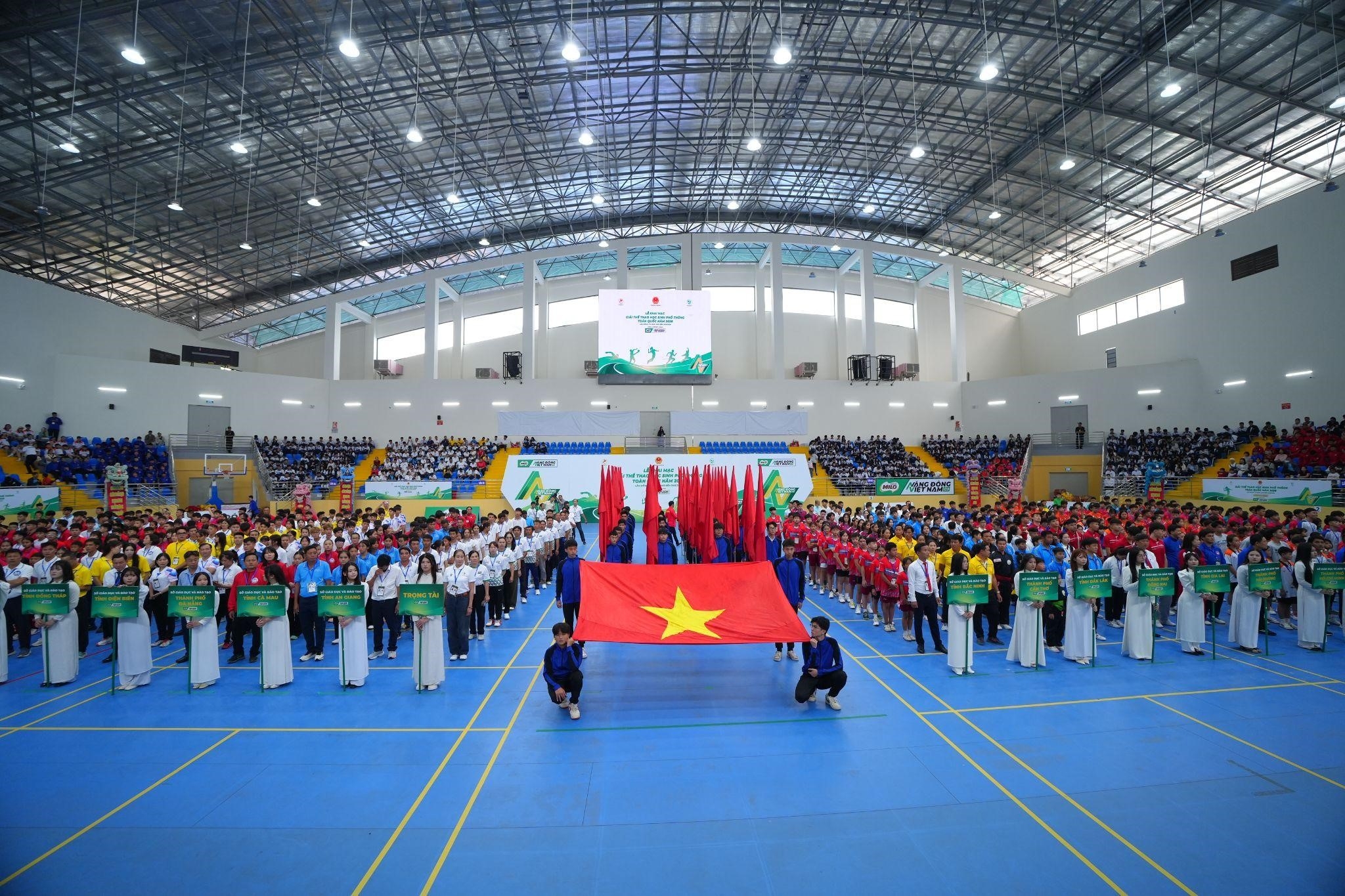 Khai mạc Giải Thể thao học sinh phổ thông toàn quốc 2026 đầu tiên sau sắp xếp đơn vị hành chính Khai mạc Giải Thể thao học sinh phổ thông toàn quốc 2026 đầu tiên sau sắp xếp đơn vị hành chính