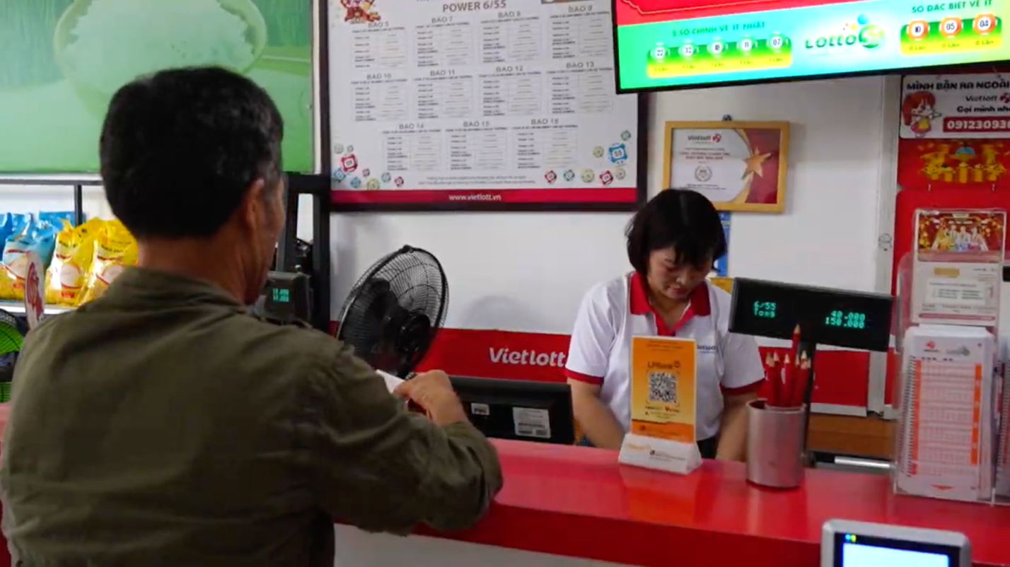 Chủ điểm tại Bắc Ninh: Vietlott ra mắt xổ số Lotto 5/35 giúp điểm bán có nhiều người chơi hơn