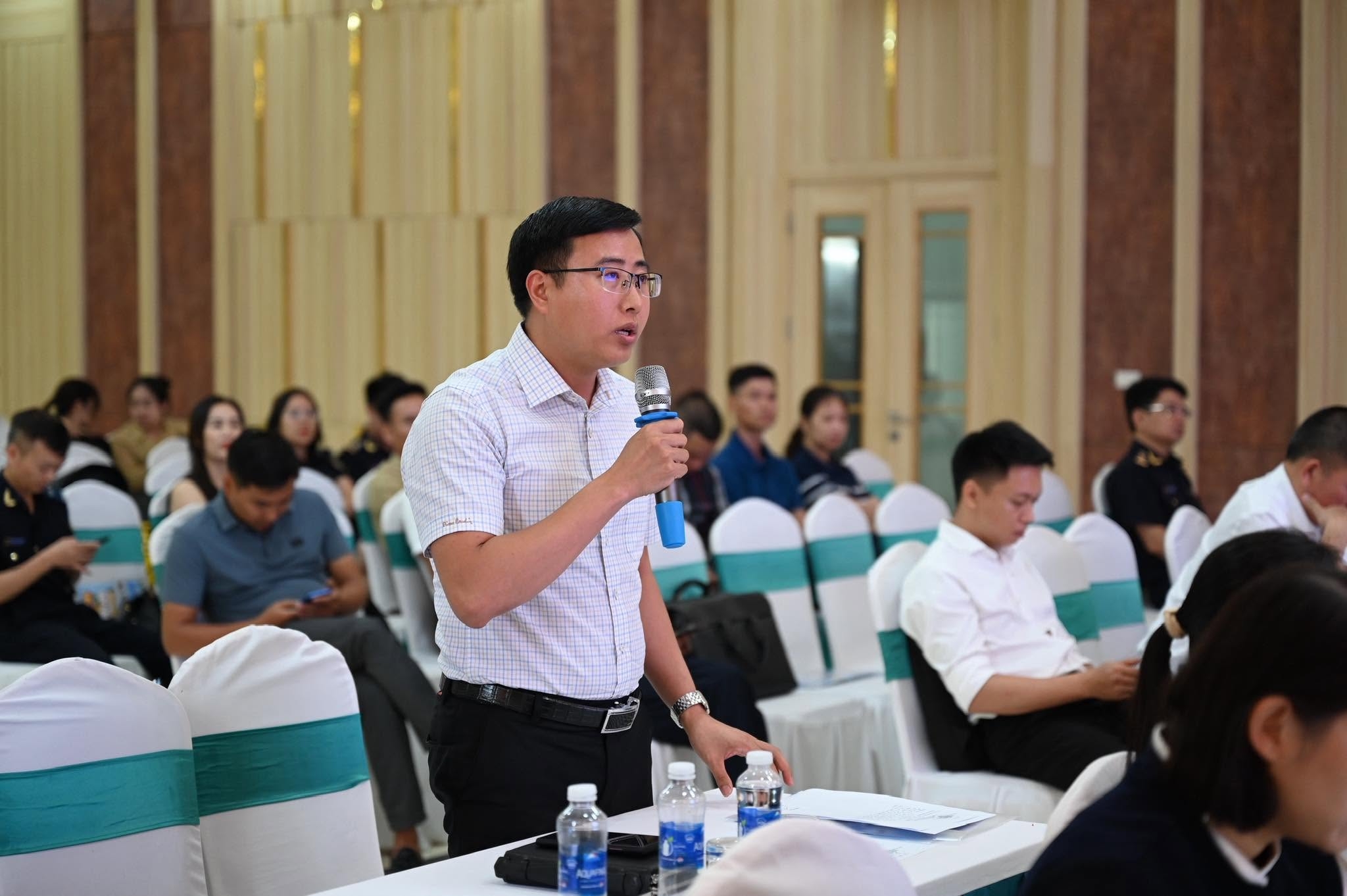 Hải quan khu vực X đối thoại với doanh nghiệp tại Sơn La