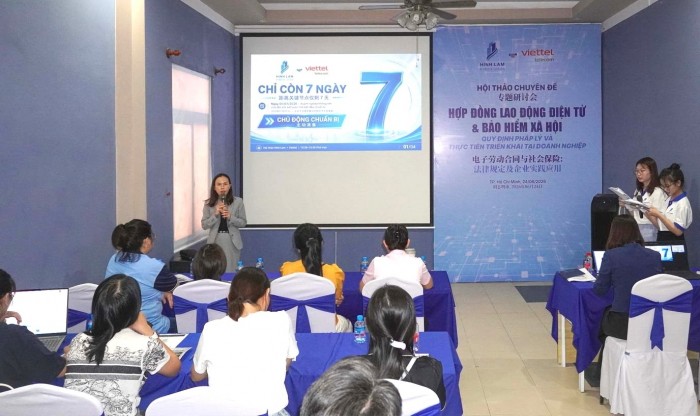 Doanh nghiệp FDI cần nắm vững quy định về hợp đồng lao động điện tử và bảo hiểm xã hội