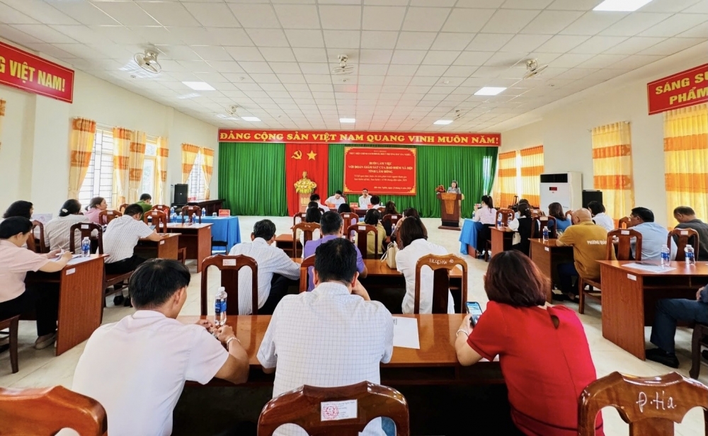 Lâm Đồng: Giám sát công tác phát triển người tham gia bảo hiểm xã hội tại xã, phường