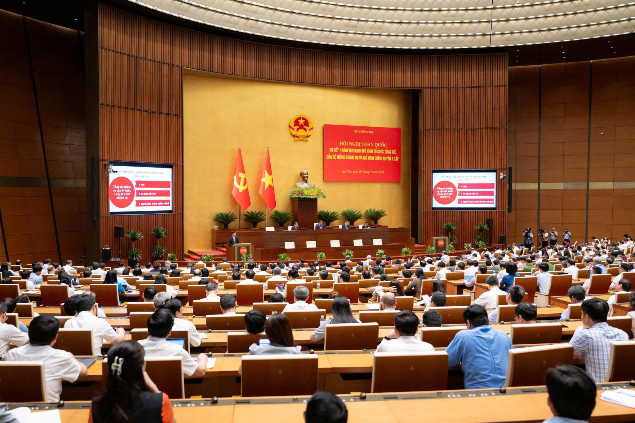 Mô hình chính quyền 3 cấp: Khẳng định tính ưu việt, kiến tạo động lực phát triển Mô hình chính quyền 3 cấp: Khẳng định tính ưu việt, kiến tạo động lực phát triển