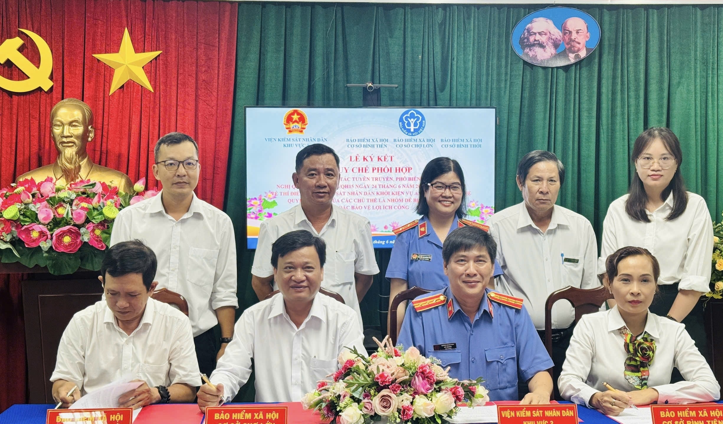 Viện kiểm sát nhân dân một số địa phương đã tiếp nhận xử lý đơn vị nợ bảo hiểm xã hội