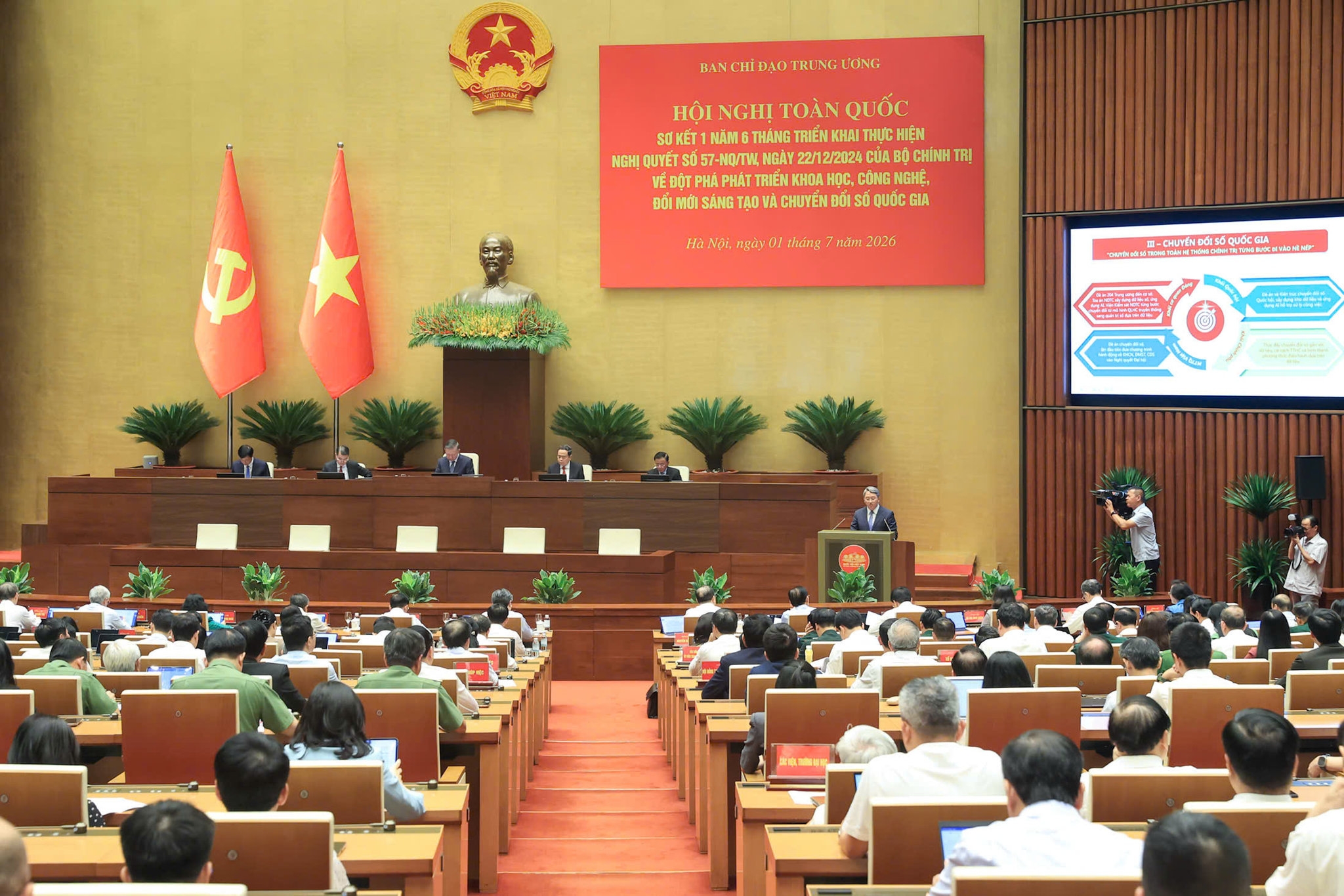 Sơ kết 1 năm 6 tháng triển khai thực hiện Nghị quyết số 57-NQ/TW của Bộ Chính trị Sơ kết 1 năm 6 tháng triển khai thực hiện Nghị quyết số 57-NQ/TW của Bộ Chính trị